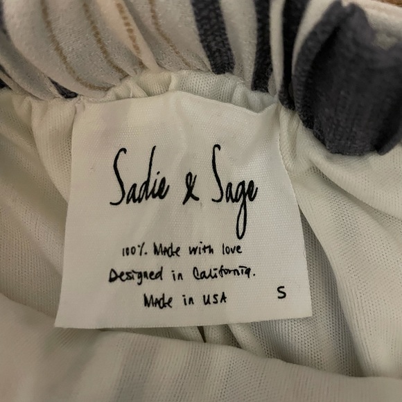 Sadie & Sage stripe skirt - Picture 4 of 4